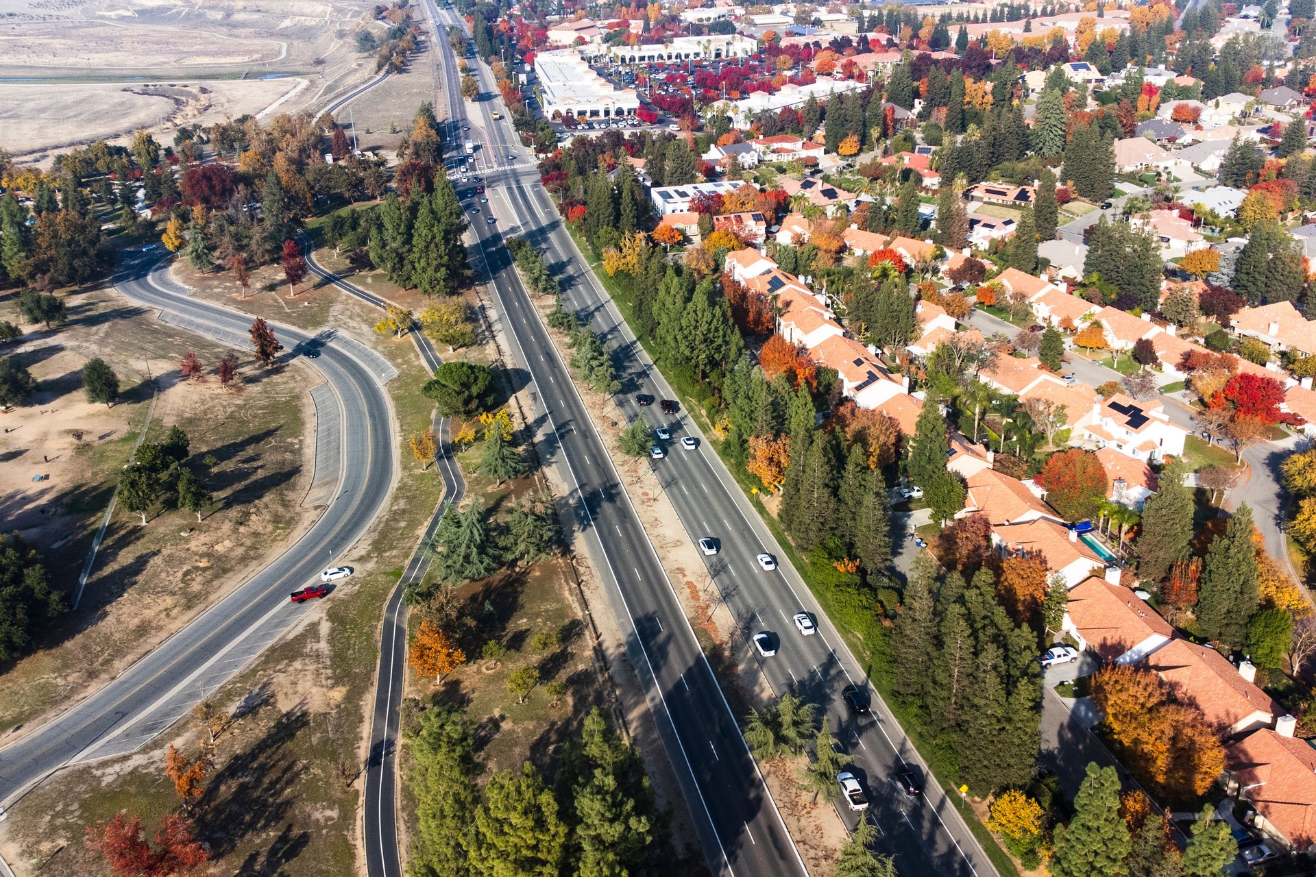 Suburban Development at Fresno, California